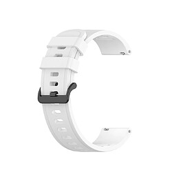 Avis Wewoo Bracelet pour montre connectée de remplacement de Smartwatch en silicone Amazfit GTRtaille 22 mm blanc