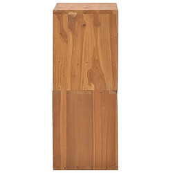 Avis vidaXL Armoire de rangement 40x30x76 cm Bois de teck massif