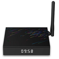 Box Android TV 4K Smart Quad Core 4GB+32GB avec Multi-langue et Wi-Fi Dual Band YONIS