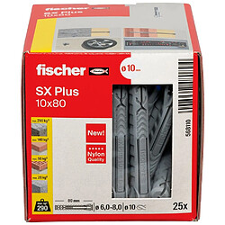 fischer 568110 SX Plus Cheville Gris