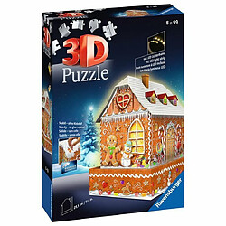 Ludendo Puzzle 3D Maison de Noël en pain d'épices 216 pièces