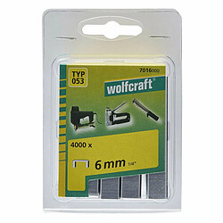 Agrafes Wolfcraft 7016000 Nº 053 4000 Unités