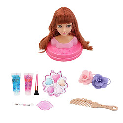 Avis Mode Cheveux Styling Poupées Tête Jouer Set Enfants Childs Jouet Beauté Fille Cadeau B