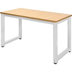 table d'ordinateur bureaux table de bureau table de travail table pc naturel