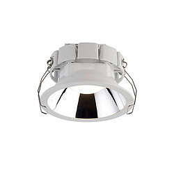 Saxby Shield Fire Rated Bezel Chrome Encastré Downlight Peinture Blanc Mat