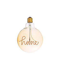 Ampoule LED Filament Home XXCELL Globe Ambré Déco à suspendre - E27 - 2W