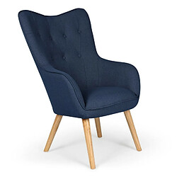 Paris Prix Fauteuil Scandinave Aimee 67cm Bleu