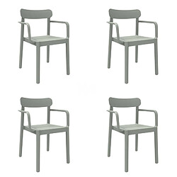 Set 4 Fauteuil Elba - RESOL