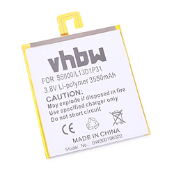 vhbw Batterie remplacement pour Lenovo L13D1P31 pour tablette pad (3550mAh, 3,8V, Li-ion)