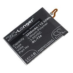 vhbw Batterie remplacement pour LG BL-T34, EAC63538921 pour smartphone (3200mAh, 3,85V, Li-polymère) 