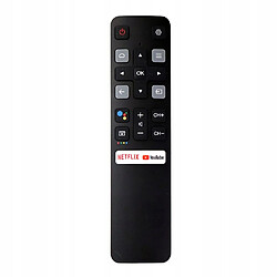 GUPBOO Télécommande Universelle de Rechange pour TCL Android 4K Smart TV Netflix YouTube 49P30F