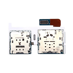 Wewoo Tiroir de Carte SIM pour Samsung Galaxy Tab S2 9.7 4G / T819 Micro SD et Câble SIM flexible Flex Cable pièce détachée