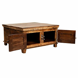 Avis Table Basse Alexandra House Living Marron Bois 85 x 45 x 85 cm