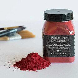 Raphael Pigment pour création de peinture - pot 70 g - Laque d'Alizarine écarlate