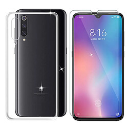 Xeptio Xiaomi Mi 9 (Mi9) L verre trempé protection écran vitre ET coque transparente