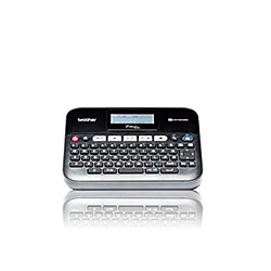 Etiqueteuse électrique avec clavier et connexion PC Brother FIMITE0159 PTD450VPUR1 Qwerty (65) LED 6 x AA (LR6/HR6)