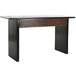 Pegane Console / Table console en acacia coloris marron foncé - Longueur 140 x Profondeur 40 x Hauteur 76 cm