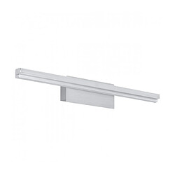 Luminaire Center Applique murale pour salle de bains moderne Bruno argent Coloris : argent Coloris de l'abat jour : givré Matèriau : Aluminium Hauteur en Cm : 6,7 Longueur en Cm : 51,8 Largeur en Cm : 7,5 IP : 20 Type d'ampou