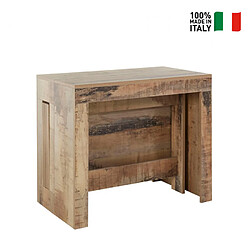 Ahd Amazing Home Design Table À Manger Console Bois Extensible 90-300x51cm Pratika Wood