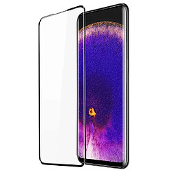 Htdmobiles Verre trempe pour Oppo Find X5 5G - film de protection incurve integral - NOIR 