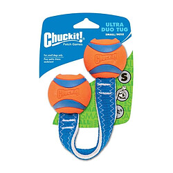 CHUCKIT! Ultra duo tug S - 2 balles en caoutchouc Ø 5cm - Pour chien 