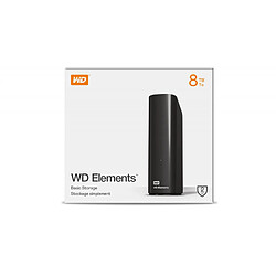 Western Digital WD Elements Desktop WDBWLG0080HBK Disque dur 8 To externe (de bureau) USB 3.0 pas cher