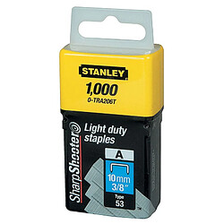 Agrafes type A Stanley 1TRA206T 