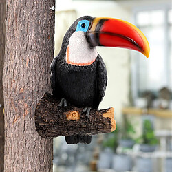 Nouveauté Toucan Modèle Jardin Décor Suspendu Vie Sauvage Enfants Jouets Pour Garçons Filles Couleur 2