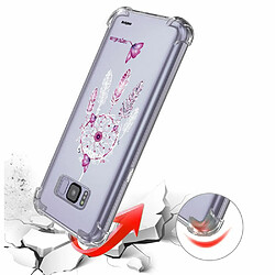 Evetane Coque Samsung Galaxy S8 silicone anti-choc souple angles renforcés transparente