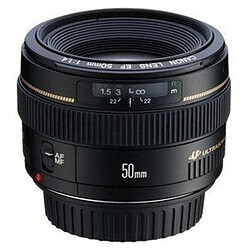 Objectif Reflex Canon EF 50mm f 1,4 USM Noir