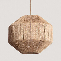 Ledkia Suspension Jute Calliope ILUZZIA Textile Naturel