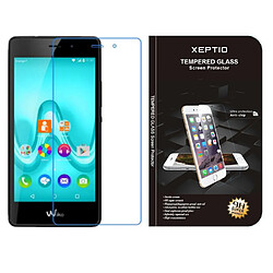 Wiko Jerry 2 : Protection d'écran en verre trempé - Tempered glass Screen protector 9H premium / Films vitre Protecteur d'écran verre trempé Jerry2 smartphone 2017 / 2018 - Version intégrale avec accessoires - XEPTIO 