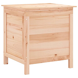 vidaXL Boîte de rangement de jardin 50x49x56,5 cm bois massif de sapin