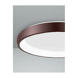 NOVA LUCE Plafonnier ALBI Marron LED 50 W