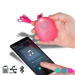 Acheter Totalcadeau Haut-parleur bluetooth kit main libre enceinte pour smatphone rose