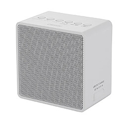 Adler radio FM bluetooth compacte blanc