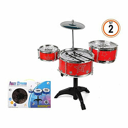 BigBuy Fun Batterie musicale Jazz Drum S1123683 41 x 26 cm