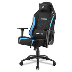 Sharkoon Silla Gaming SGS20 Siège Gamer Simili Cuir Accoudoir Rigide Noir Bleu 