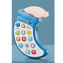 Télécommande Bébé Lumière Son Activité De Téléphone Portable Jouet éducatif Jaune