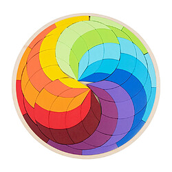 Puzzle En Bois Coloré Jouets éducatifs Montessori Tangram Pour Les Enfants 3-6 E