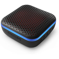 Philips enceinte Bluetooth portable étanche avec lumière LED noir 