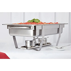 Avis Chafing Dish Inox 9 L - Lot de 2 - Olympia