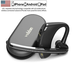 GUPBOO Casque Bluetooth à réduction de bruit avec micro pour IOS/Android Vsidea-8 