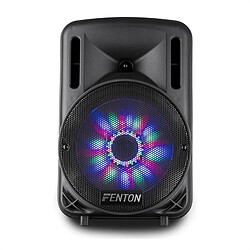 Fenton FT10LED Enceinte sono active 10"" Bluetooth USB SD AUX LED 450W Fenton