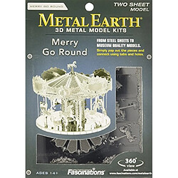 Fascinations Metal Earth 3D Laser Cut Model - Merry Go Round 