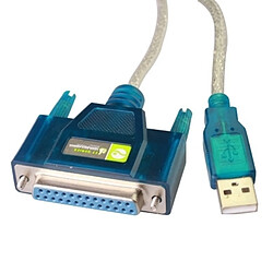 Wewoo Câble femelle USB 2.0 vers DB25 Pin, Longueur: 1.5m