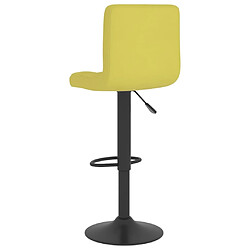 Acheter vidaXL Tabouret de bar Vert Tissu