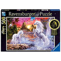 Ravensburger Licornes A la riviAre - Puzzle Starline (500 piAces) 