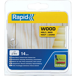 Rapid Batons de colle pour bois 125g 94mm Isaberg (Par 5)