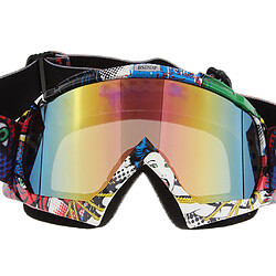 Avis Anti brouillard moto VTT VTT course lunettes lunettes A016 miroir coloré